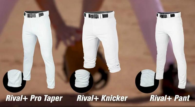 Baseballhose Easton Rival+ Open Bottom Pant (White) 5 Baseballhose Easton Rival+ Open Bottom Pant (White) – Bild 5