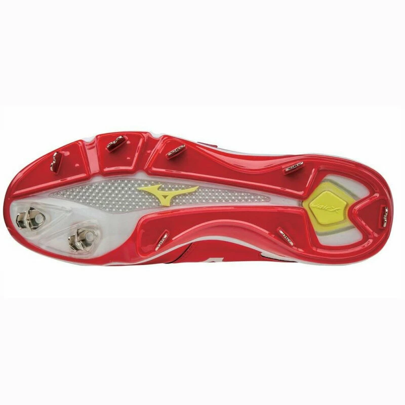 Baseballschuhe Mizuno Dominant IC (Red/White) 2 Baseballschuhe Mizuno Dominant IC (Red/White) – Bild 2