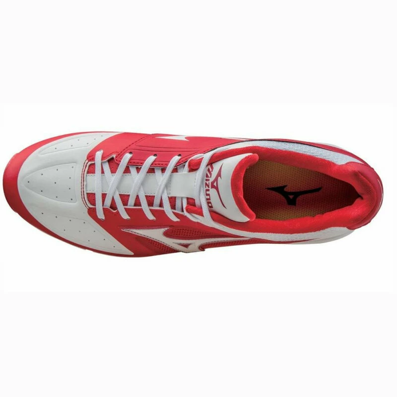 Baseballschuhe Mizuno Dominant IC (Red/White) 3 Baseballschuhe Mizuno Dominant IC (Red/White) – Bild 3