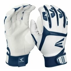 Batting Gloves Easton Gametime (White/Navy)
