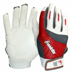 Batting Gloves Franklin 2nd Skinz (Rot/Weiß)