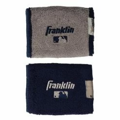 Franklin 4" MLB X-Vent Reversible Wristband (Grau/Navy)