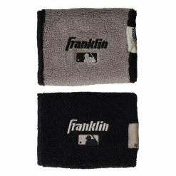 Franklin 4" MLB X-Vent Reversible Wristband (Grau/Schwarz)