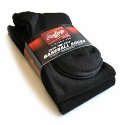 Rawlings Baseballsocken Schwarz (2er-Pack) -Baseballhandschuhe Verkäufe rawlings baseballsocken schwarz 2er pack4