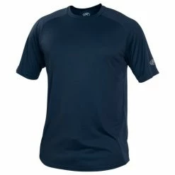 Rawlings Crew Neck Short Sleeve Jersey Navy