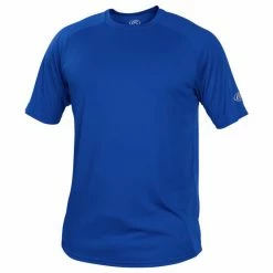 Rawlings Crew Neck Short Sleeve Jersey Youth (Royal)